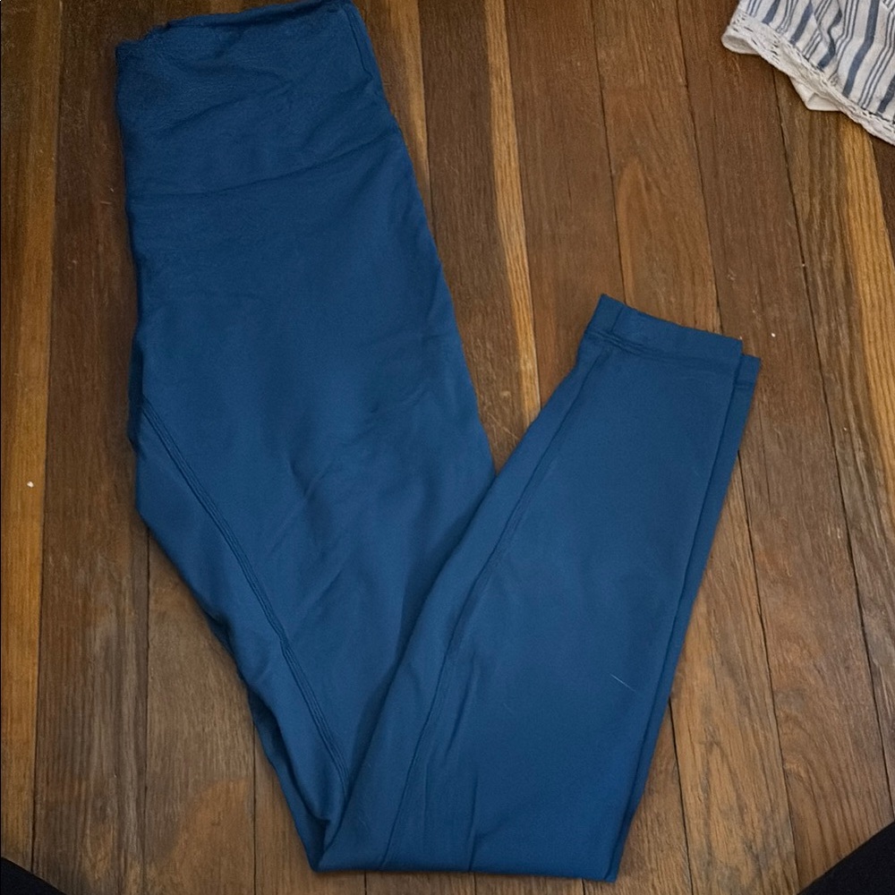 Lululemon Blue High-Waisted Leggings